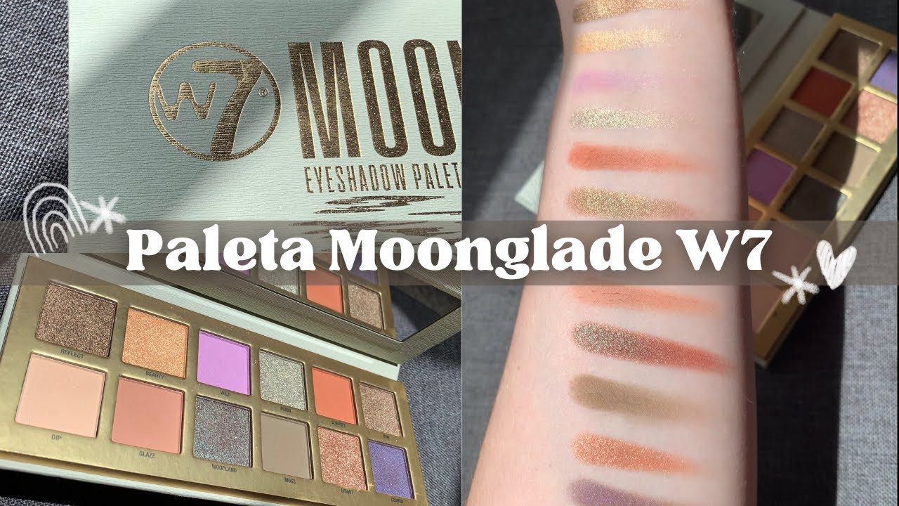 PALETA MOONGLADE W7- RESE&Ntilde;A | Novedad!!