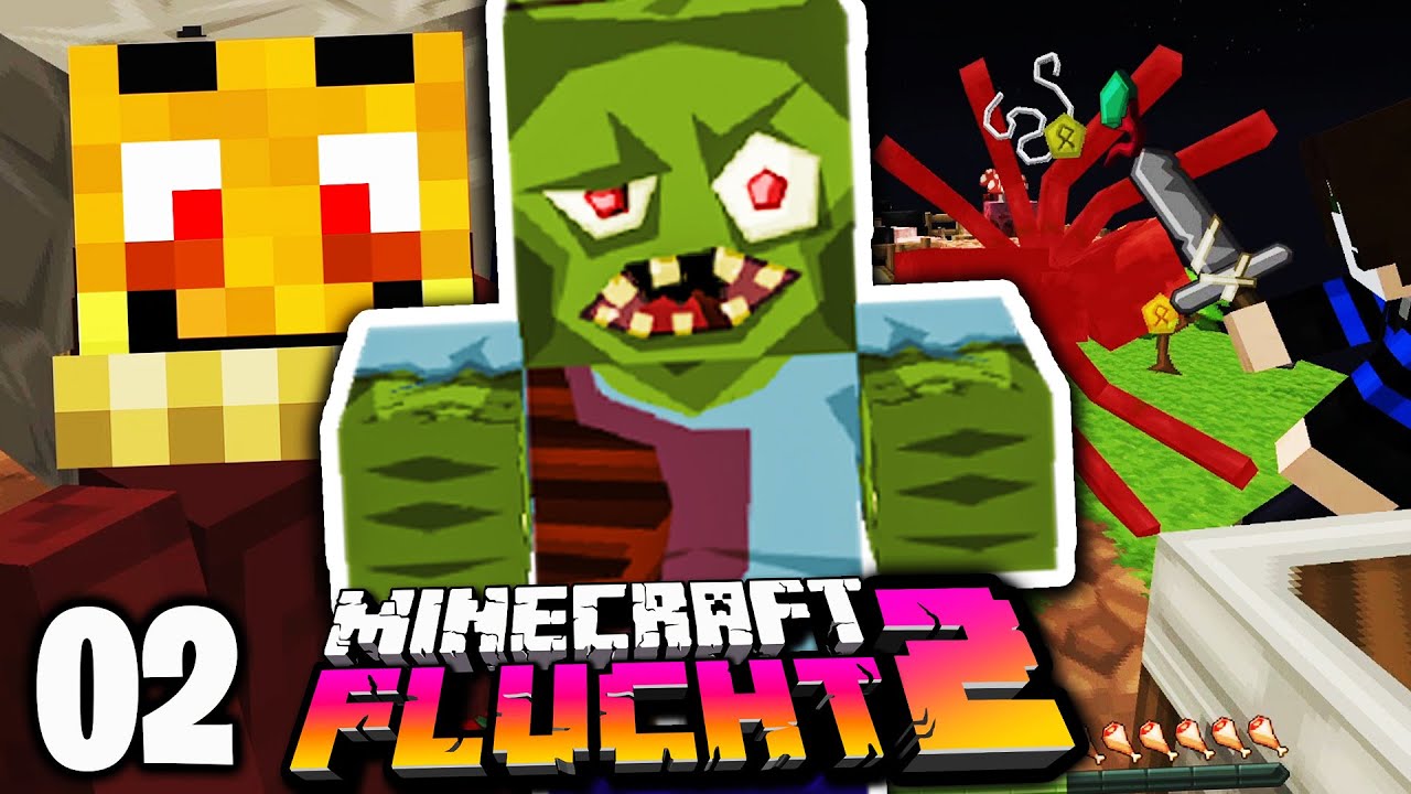 Unsere INSEL wird angegriffen! ☆ Minecraft FLUCHT 2 #02