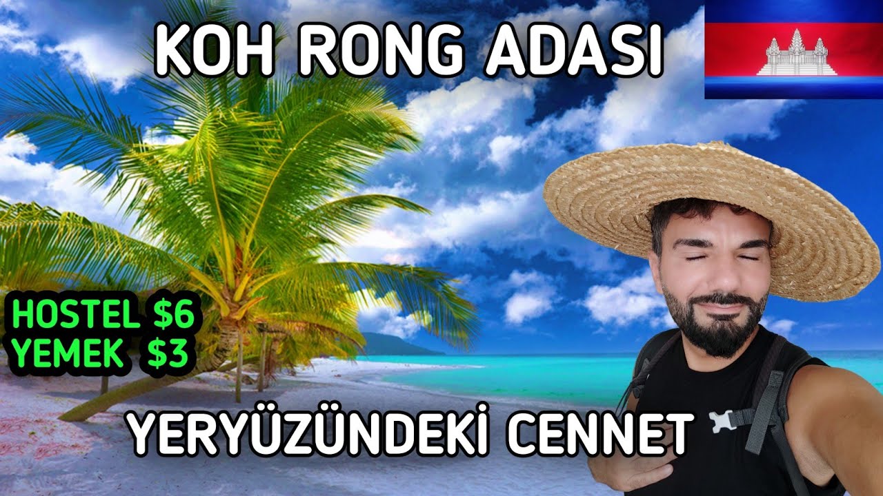 Dünyanın en güzel adalarından birinde 6 dolara konaklamak koh rong adası kamboçya 🇰🇭 ~63 #gezgin
