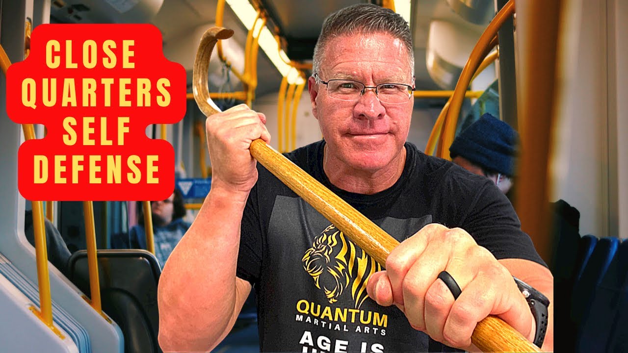 Close Quarters Defense With Your Self Defense Walking Cane