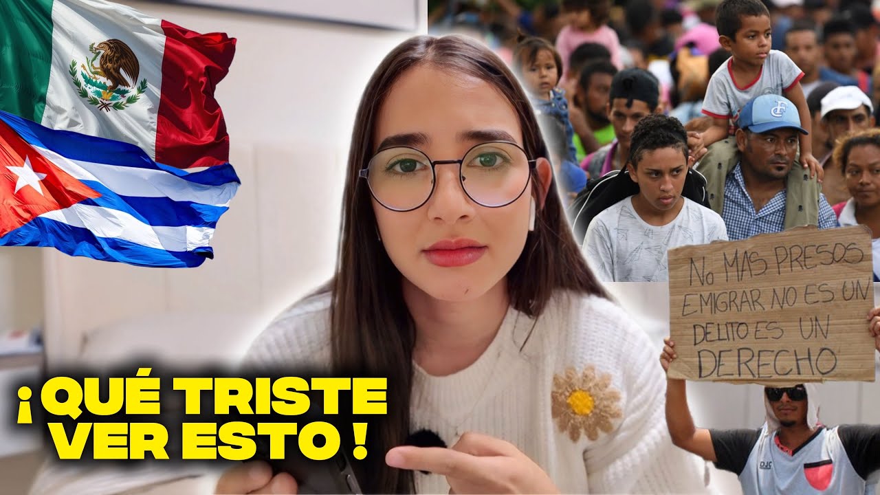 🇨🇺Cubanos quieren EXIGIR en MÉXICO🇲🇽 lo que en CUBA NO PUDIERON😱/ Duele ver ESTO😭