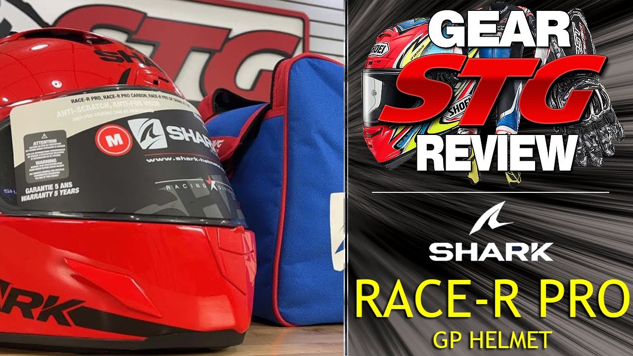Shark Race R Pro GP Helmet Review | Sportbike Track Gear