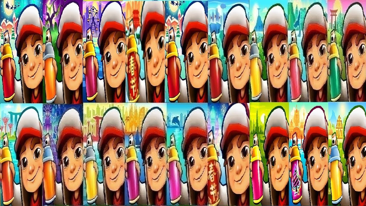 Subway Surfers World Tour 2020 - Beijing VS Chinese Version Chicago  Winter Holiday Christmas 2019