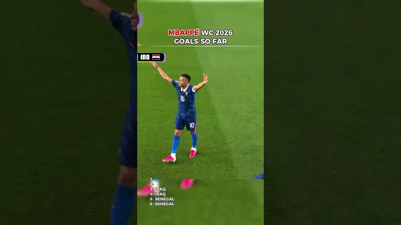 MBAPP&Eacute; GOALS AT WC 2026 ARE INSANE 🔥