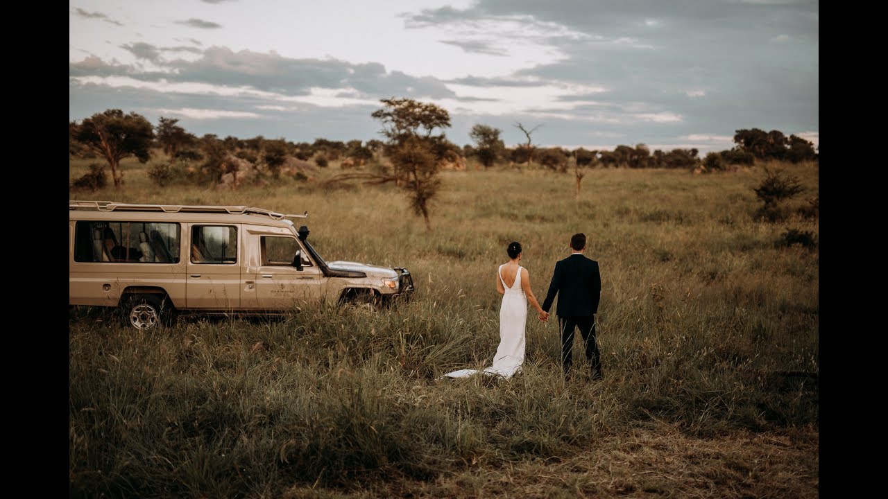 A LAXURY SAFARI WEDDING IN SERENGETI | Trevor & Alena's Elopement | Serengeti Elopements