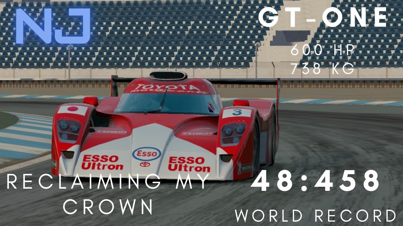 Assoluto Racing World Record at AR Official Speedway (48:458s) [Toyota GT-One (TS020) '99]
