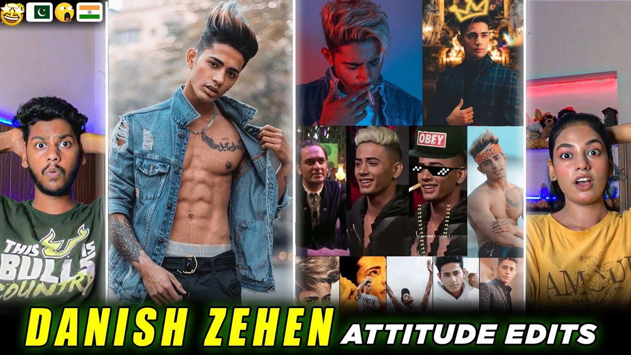 Reaction on Danish Zehen Attitude fan Edits 😈🔥 | Danish Zehen Attitude Moments🔥😈