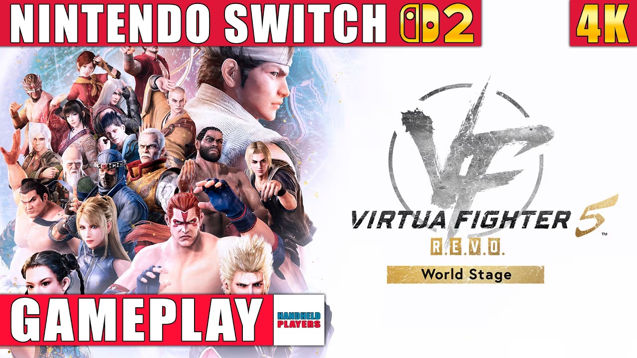 Virtua Fighter 5 R.E.V.O. World Stage Gameplay in 4K (Beta)