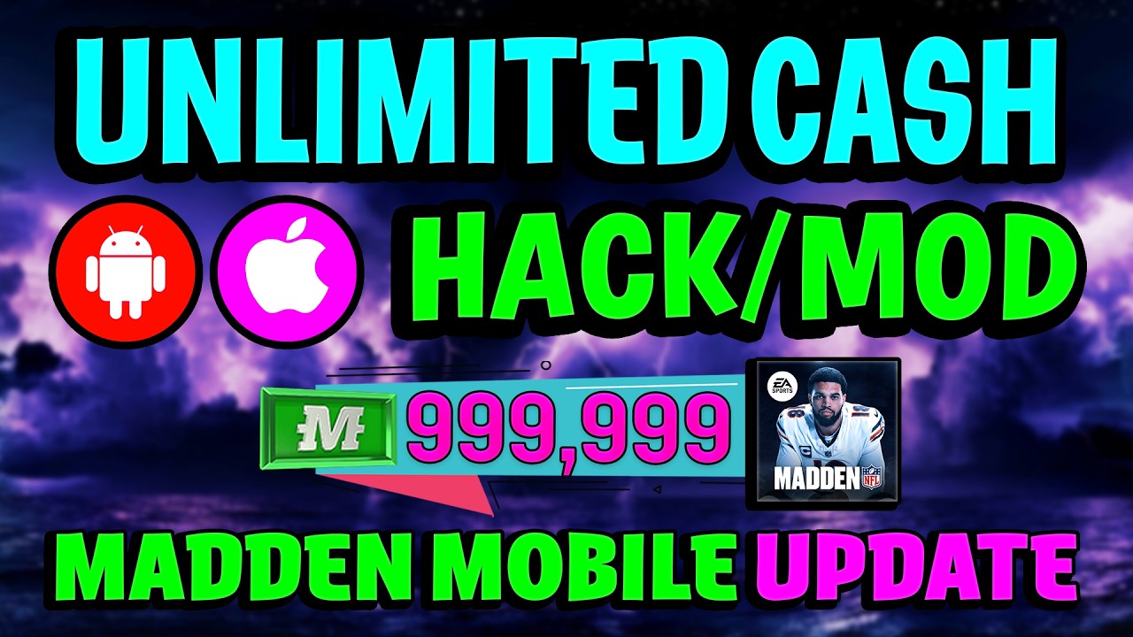 Madden NFL Mobile Hack Guide ✅ Get Unlimited Madden Cash & Coins Mod Apk {iOS/Android}