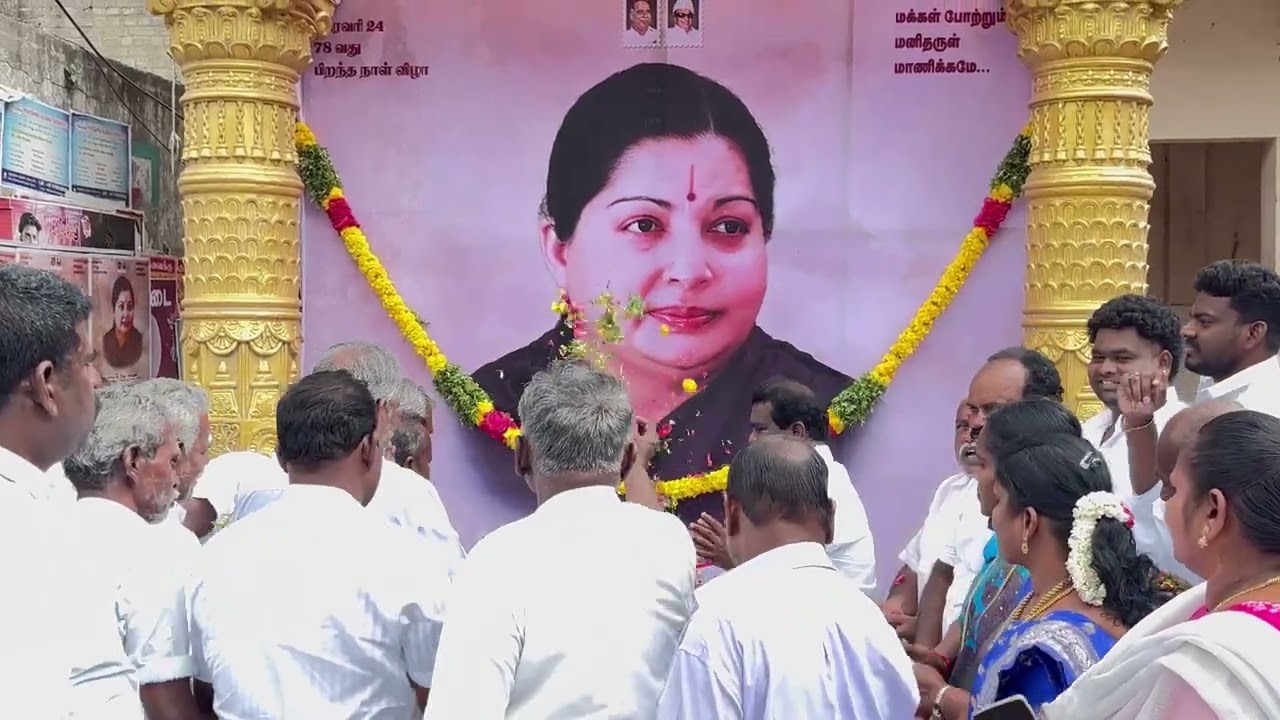   ஜெ பிறந்தநாள் விழா புதியம்புத்தூரில் அதிமுகவினர் கொண்டாட்டம்