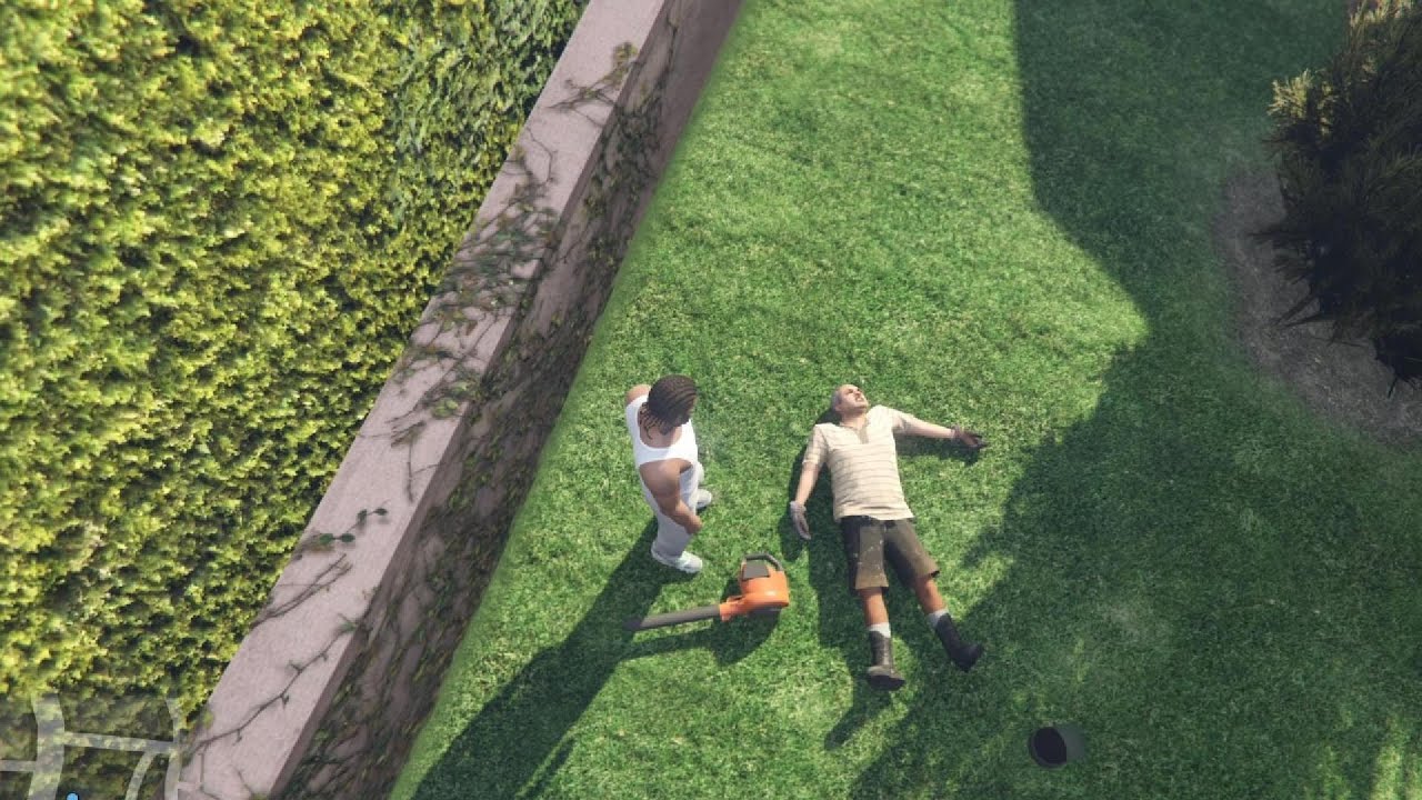 How to Knock Out the Gardener and Steal Michael's Car For Simeon in GTA 5