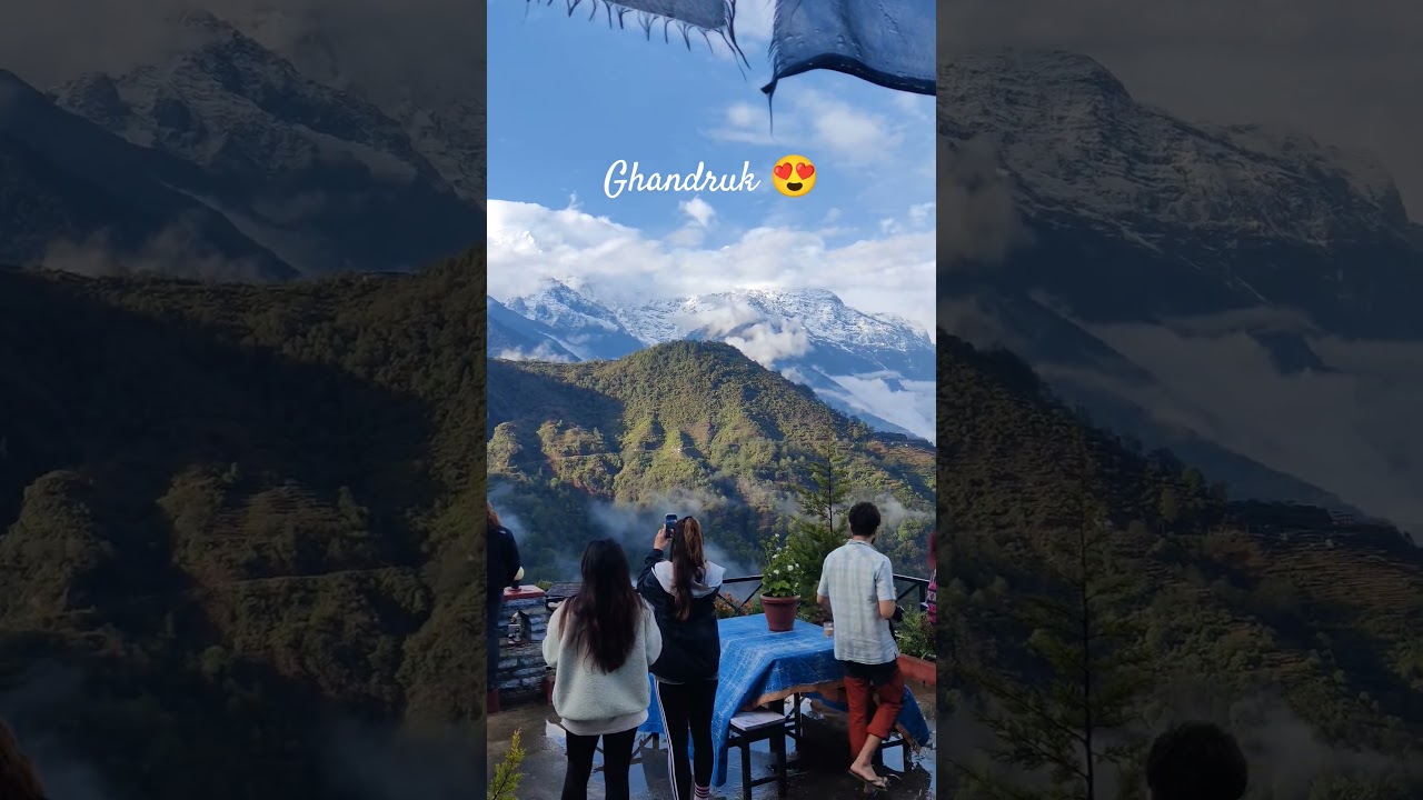 Beautiful Ghandruk village. #travel #nepal #mountains #trekkinginnepal #ghandruk #vacation