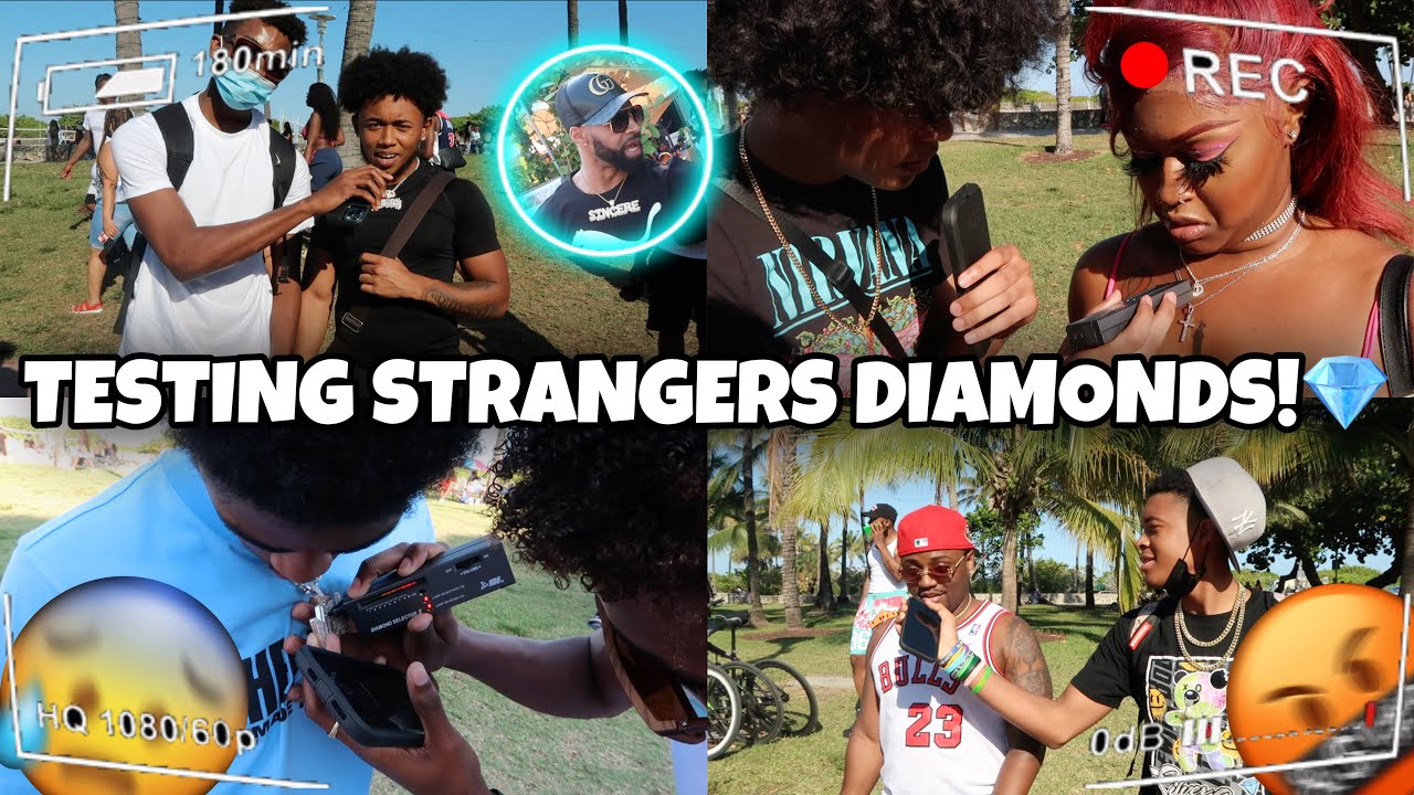 TESTING STRANGERS DIAMONDS! FT SMOOTH GIO  KING ZIDII & TRAPP LUKE!