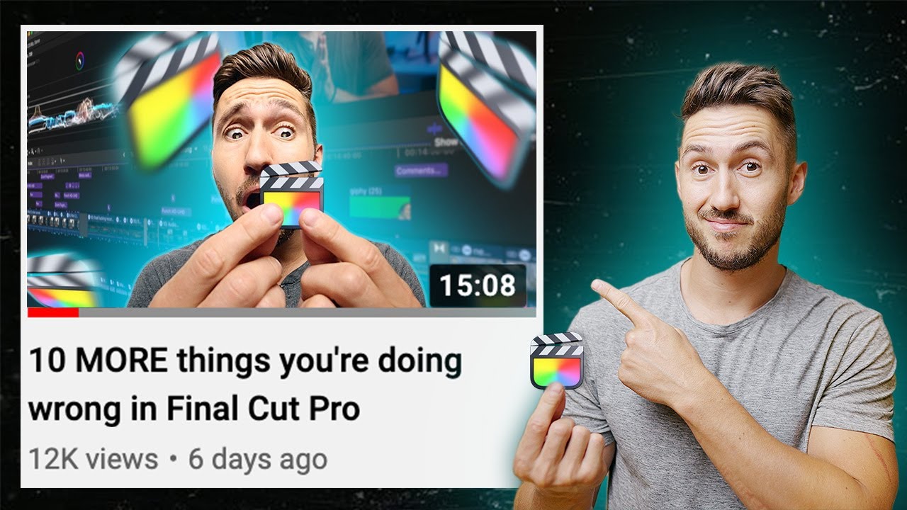 Как создать потрясающие миниатюры для YouTube в Final Cut Pro