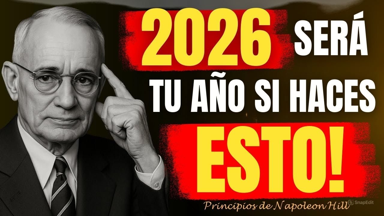 2026 Puede Ser Tu Año… Si Haces Esto Todos los Días | Napoleon Hill