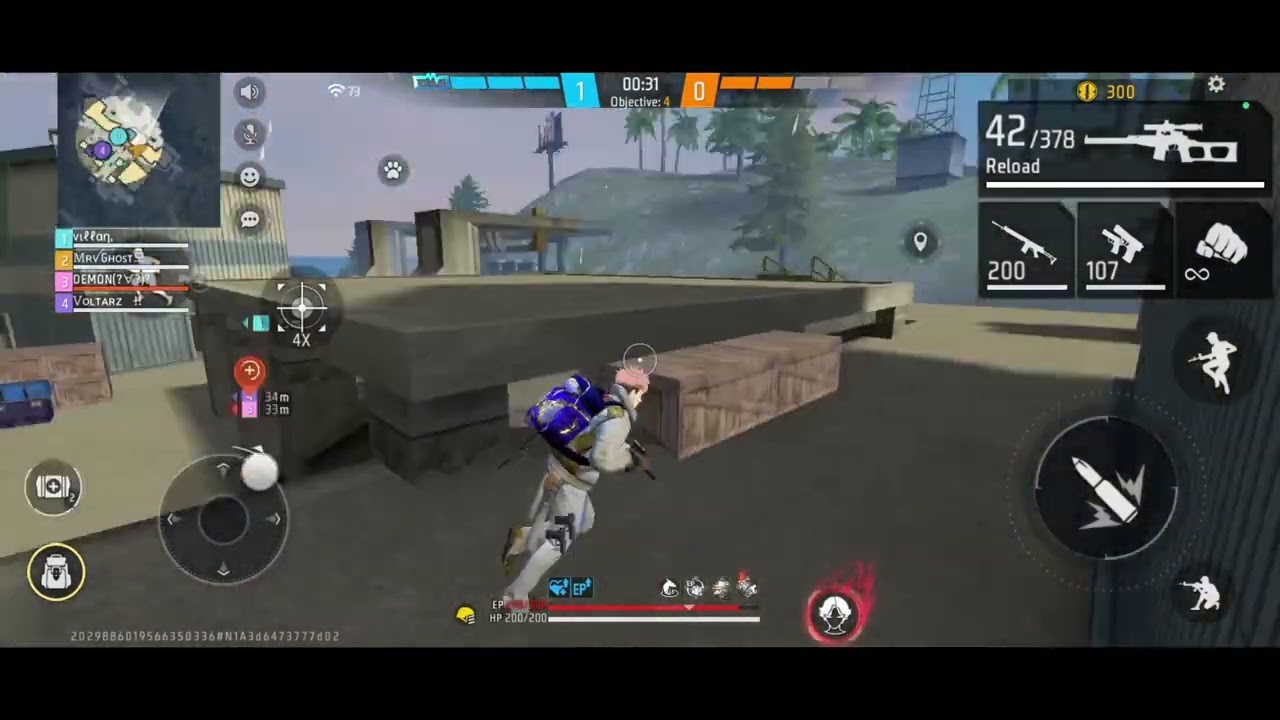 𝐅𝐫𝐞𝐞 𝐅𝐢𝐫𝐞 𝐌𝐚𝐱 :CS RANK PUSH UP ||𝐏𝐀𝐑𝐓 -19