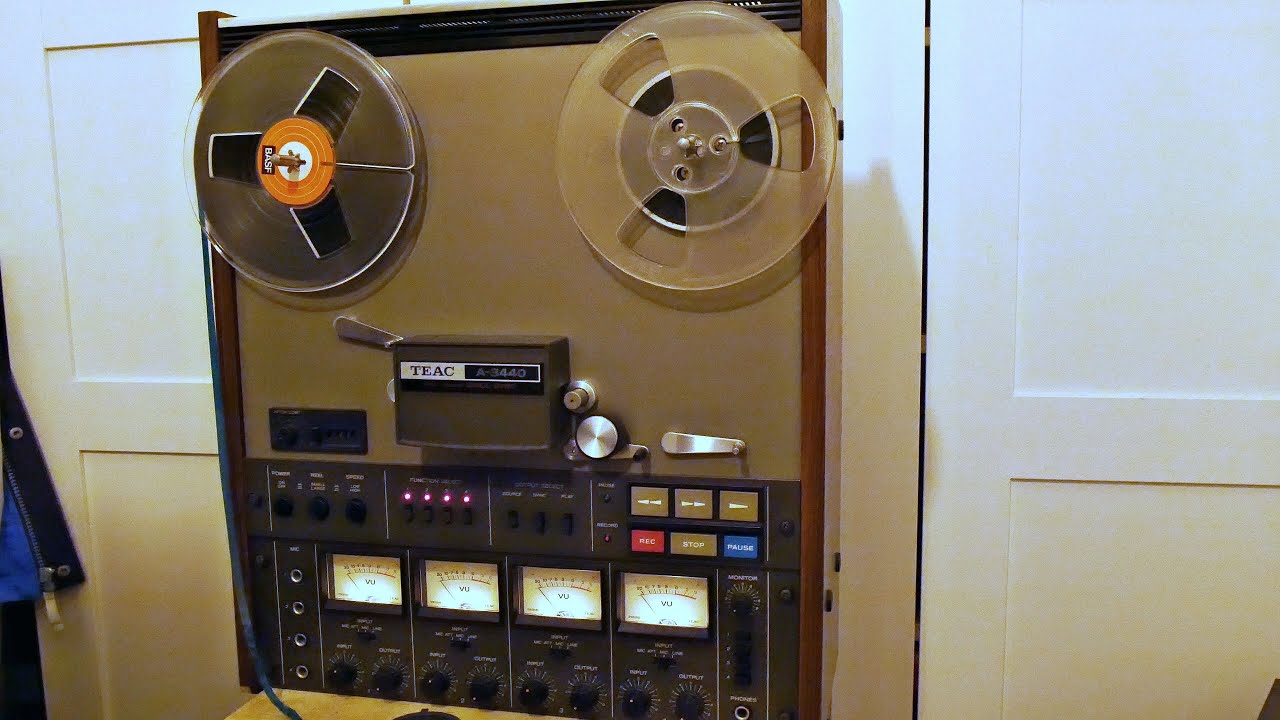 TEAC A-3440  not a normal reel to reel deck
