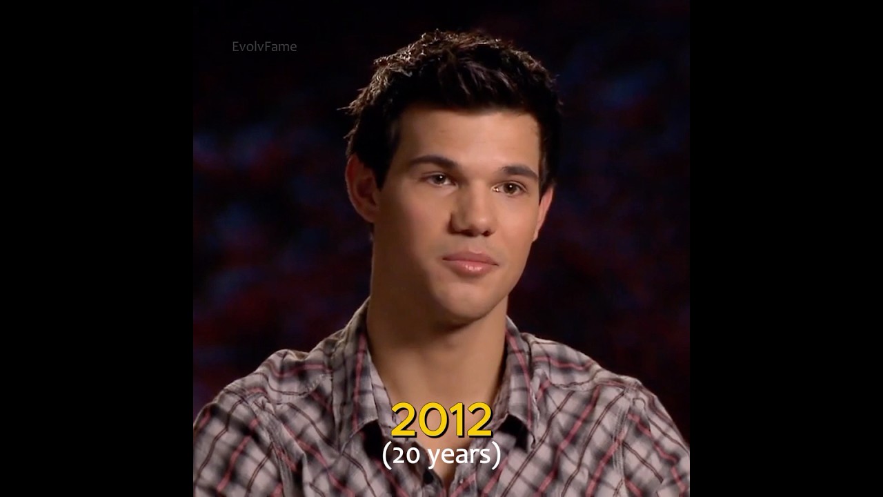 The evolution of Taylor Lautner (2008-2025) #taylorlautner #twilight #jacobblack #evolution #fyp