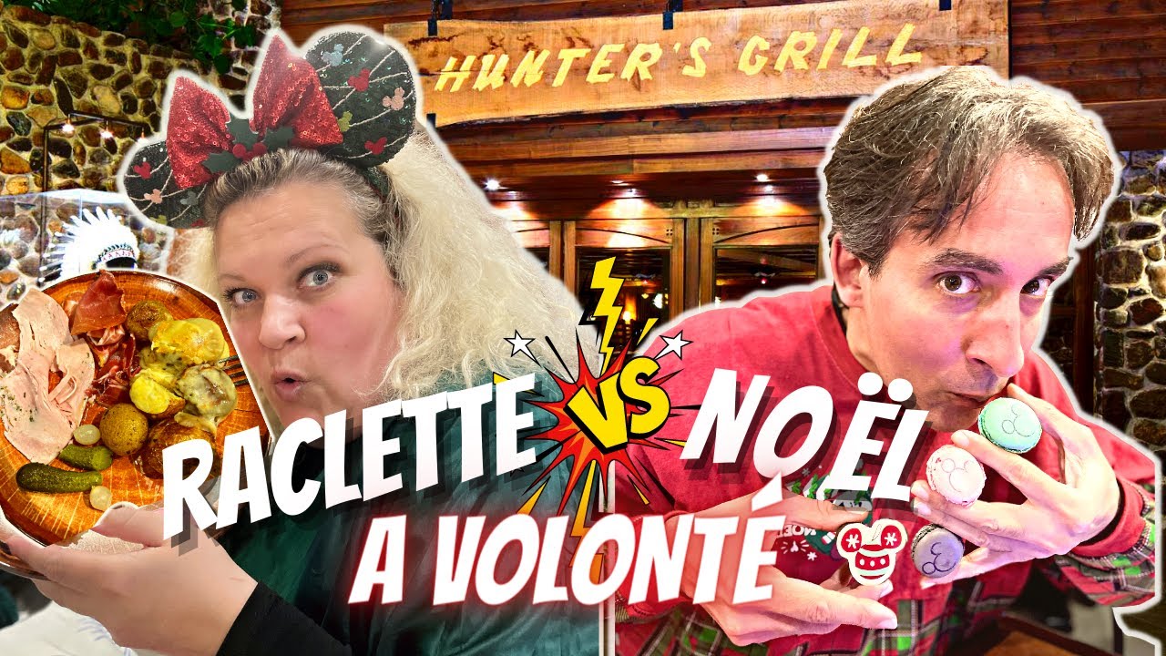 RACLETTE & BUFFET À VOLONTÉ DISNEYLAND - La meilleure attraction de DISNEYLAND PARIS !