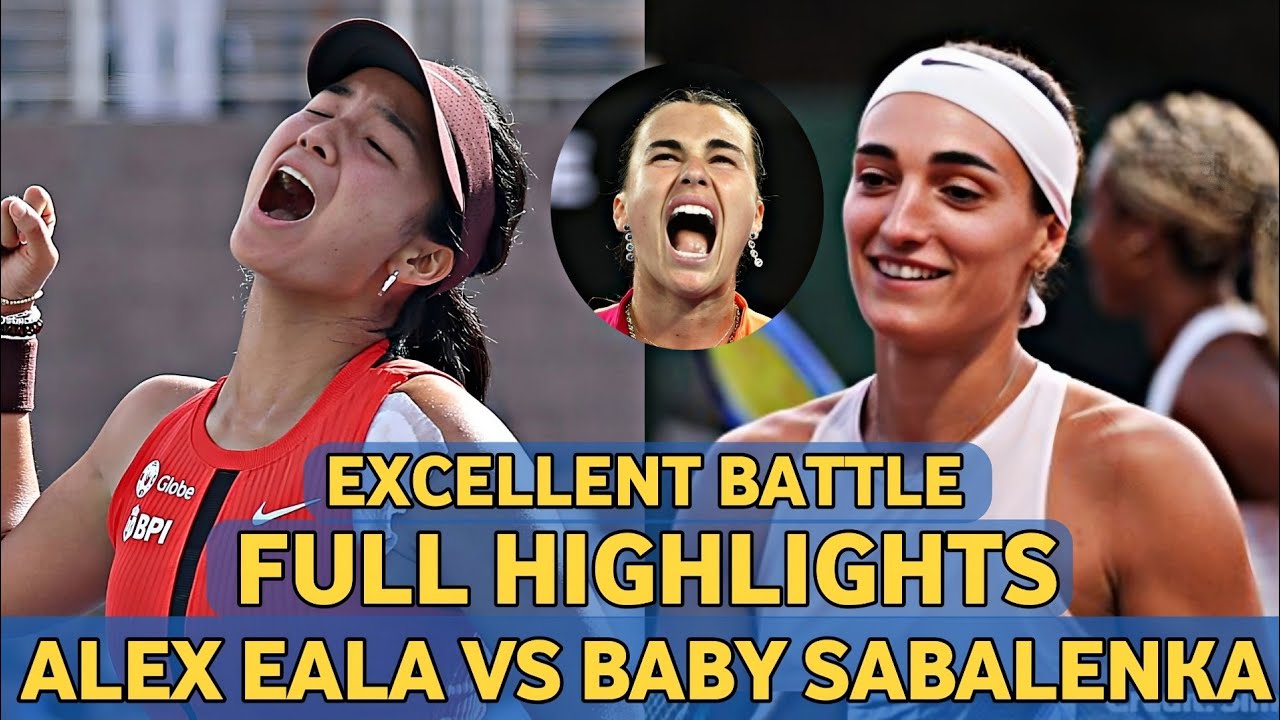 Alex Eala Brutal Tennis vs Baby Sabalenka Ambrosio Excellent Tennis Highlights - Before Dubai 2026
