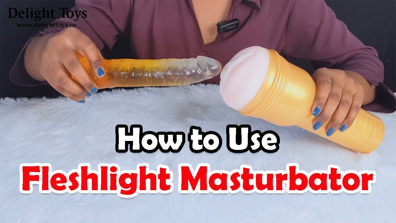 How to Use STU Stamina Fleshlight Masturbator for Men | Delight Toys