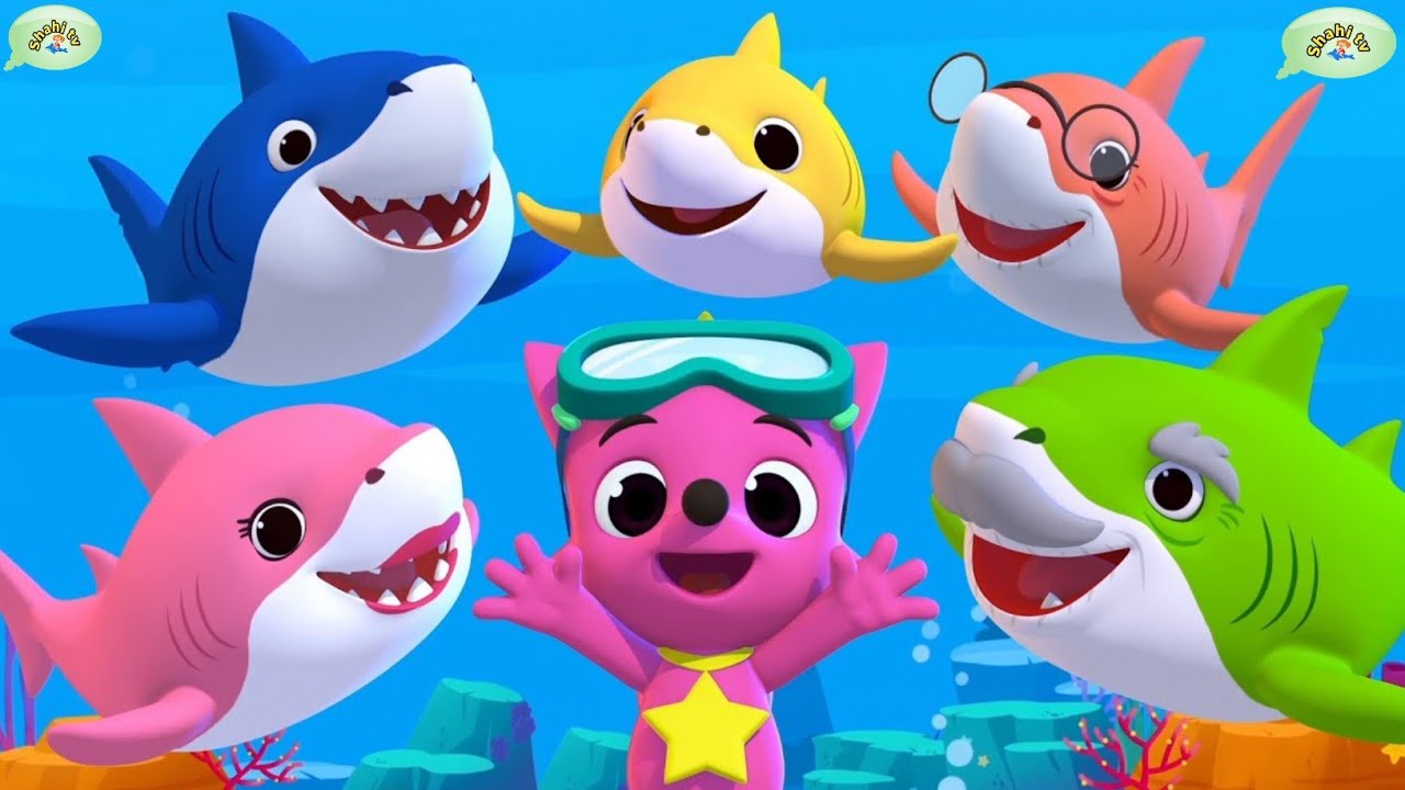 baby shark song nursery rhymes and cartoons