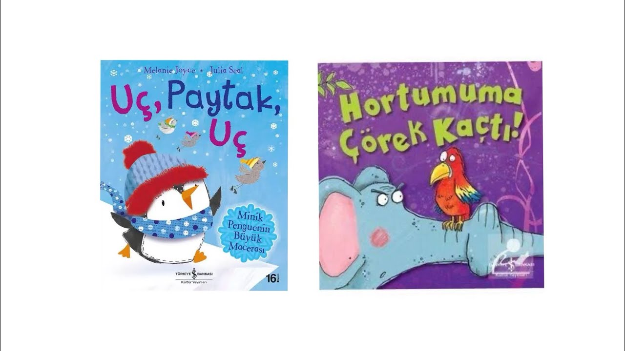 Sesli çocuk kitapları  🐘🐧 Uç Paytak Uç _ Hortumuma Çörek Kaçtı