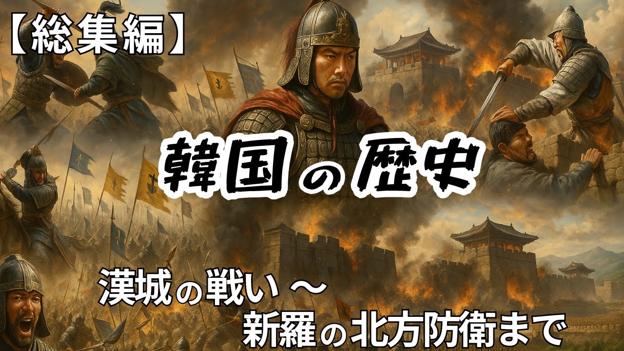 【総集編】韓国の歴史：漢城の戦い～新羅の北方防衛まで