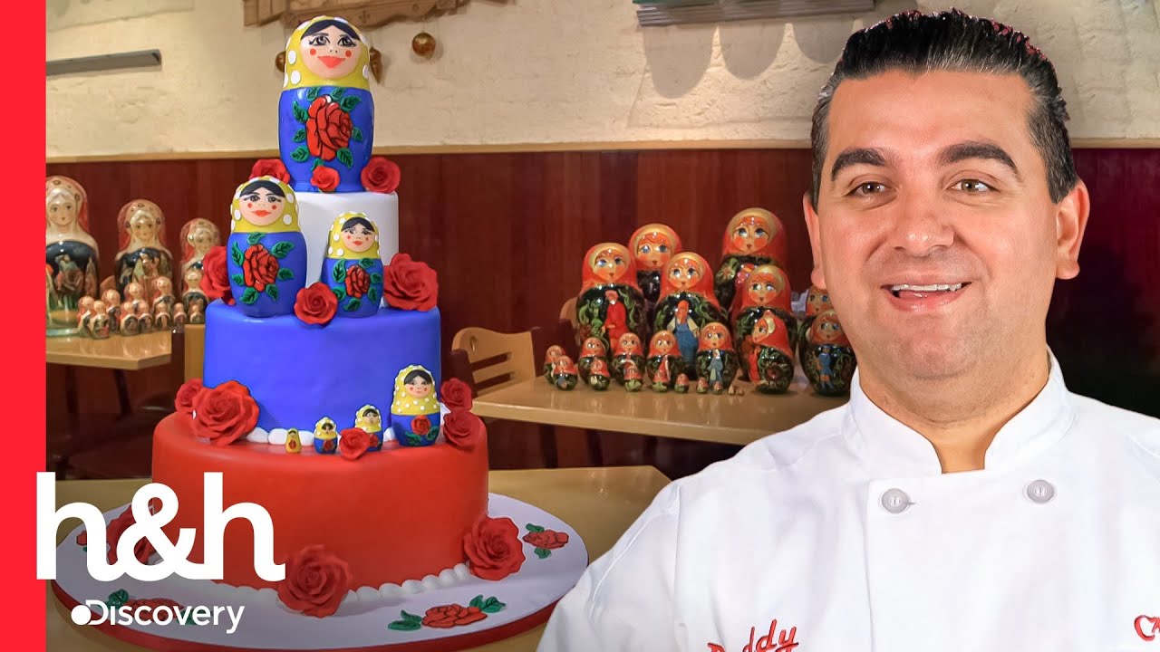 Buddy hace posible un gran pastel ruso con hermosas matrioshkas | Cake Boss | Discovery H&H