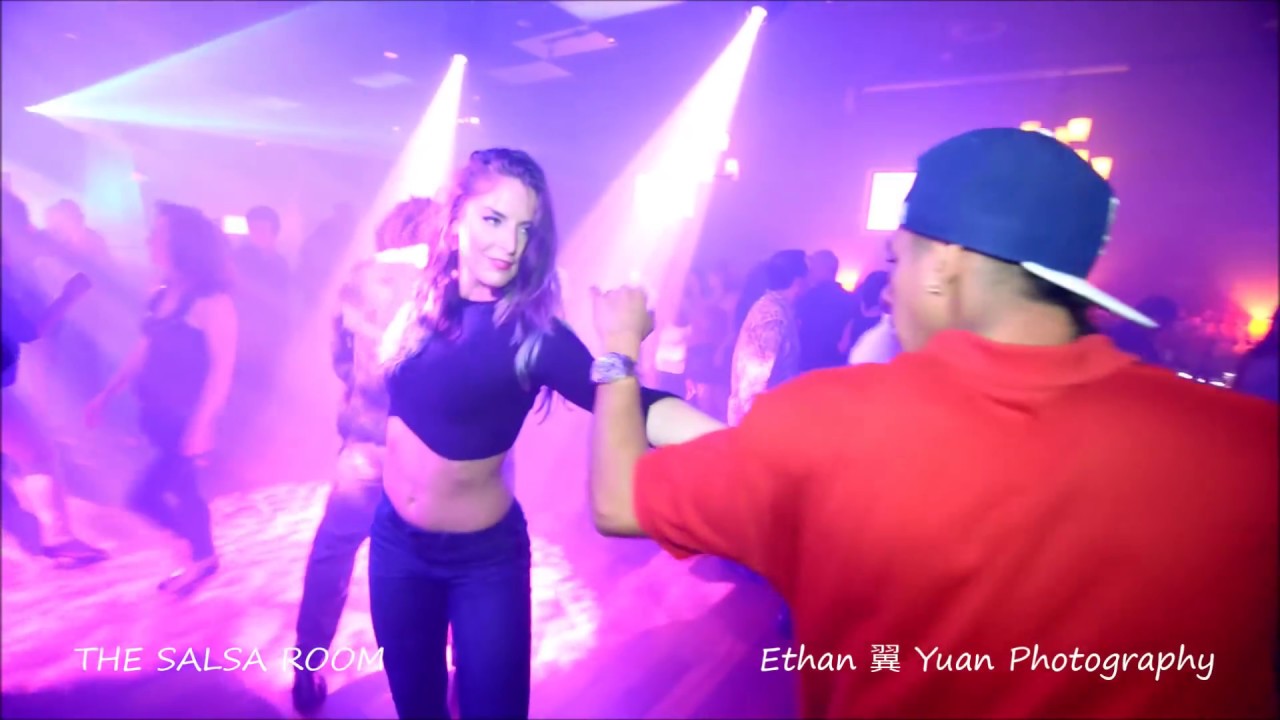 KIMBERLY HOOPES & DADINHO  Zouk Social Dance At THE SALSA ROOM