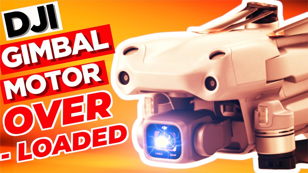 dji Air 2s Gimbal Motor Overload - Possible Fix!
