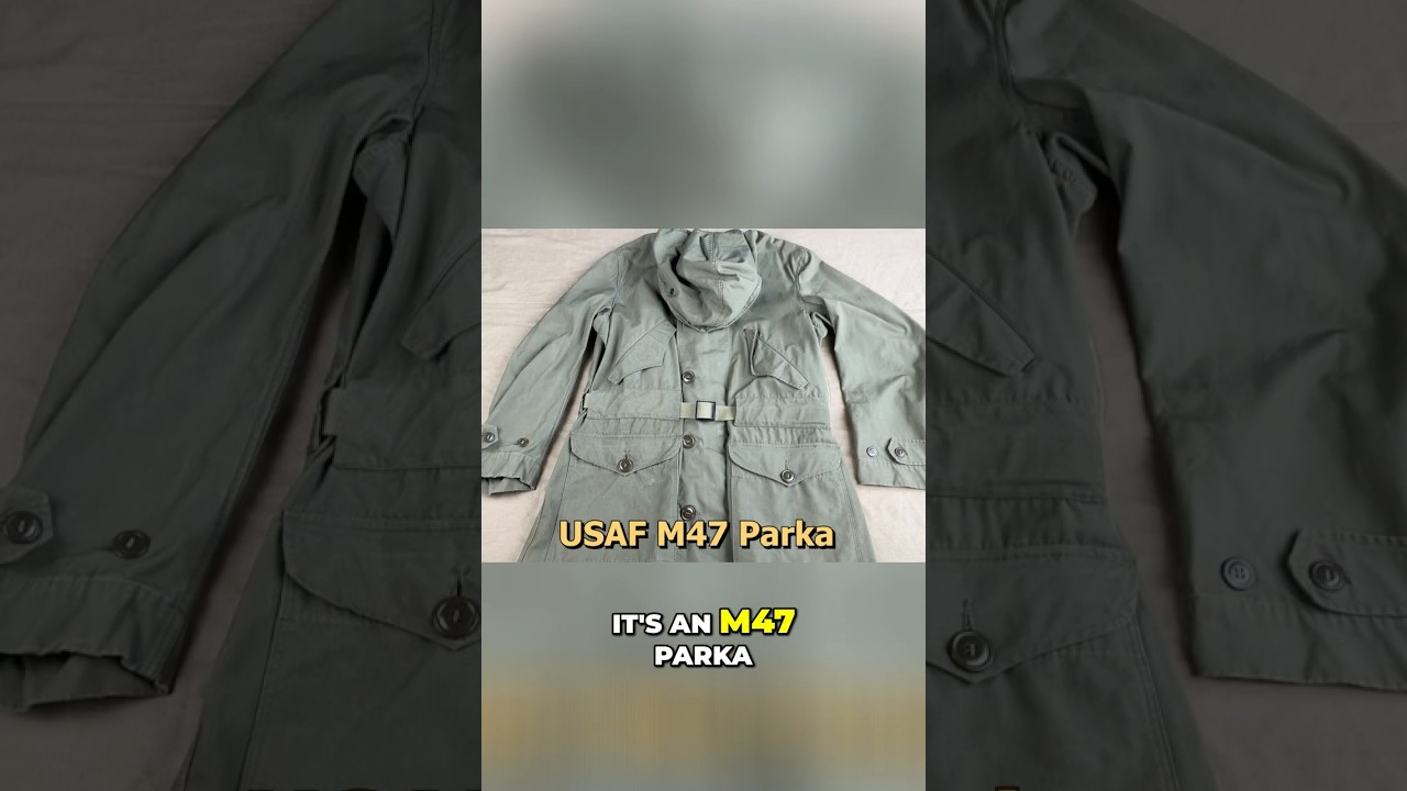 Редкая парка M47: в идеальном состоянии, настоящая жемчужина времен Корейской войны! #армия #воен...