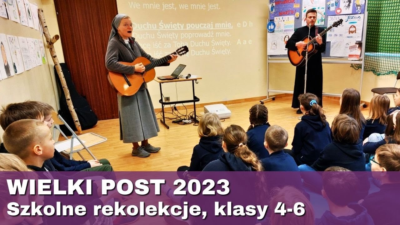 Zespół Szkół Urszulańskich w Rybniku - Rekolekcje wielkopostne dla klas 4-6