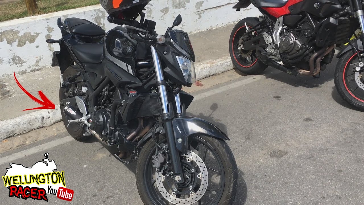 TESTANDO MT-03 COM JESKAP NO BATE E VOLTA | WELLINGTON RACER