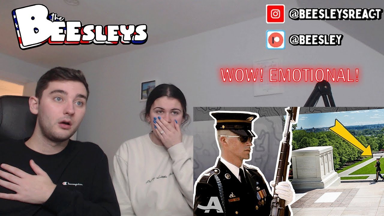 British Couple Reacts to The Mistake That Haunts This Guard of the Tomb of the Unknown Soldier