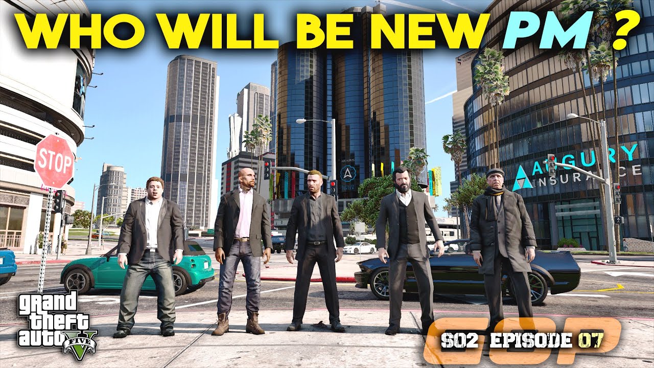 Who Will Be The New PRIME MINISTER of Los Santos ?- GTA 5 [GOP] S02 ep#07