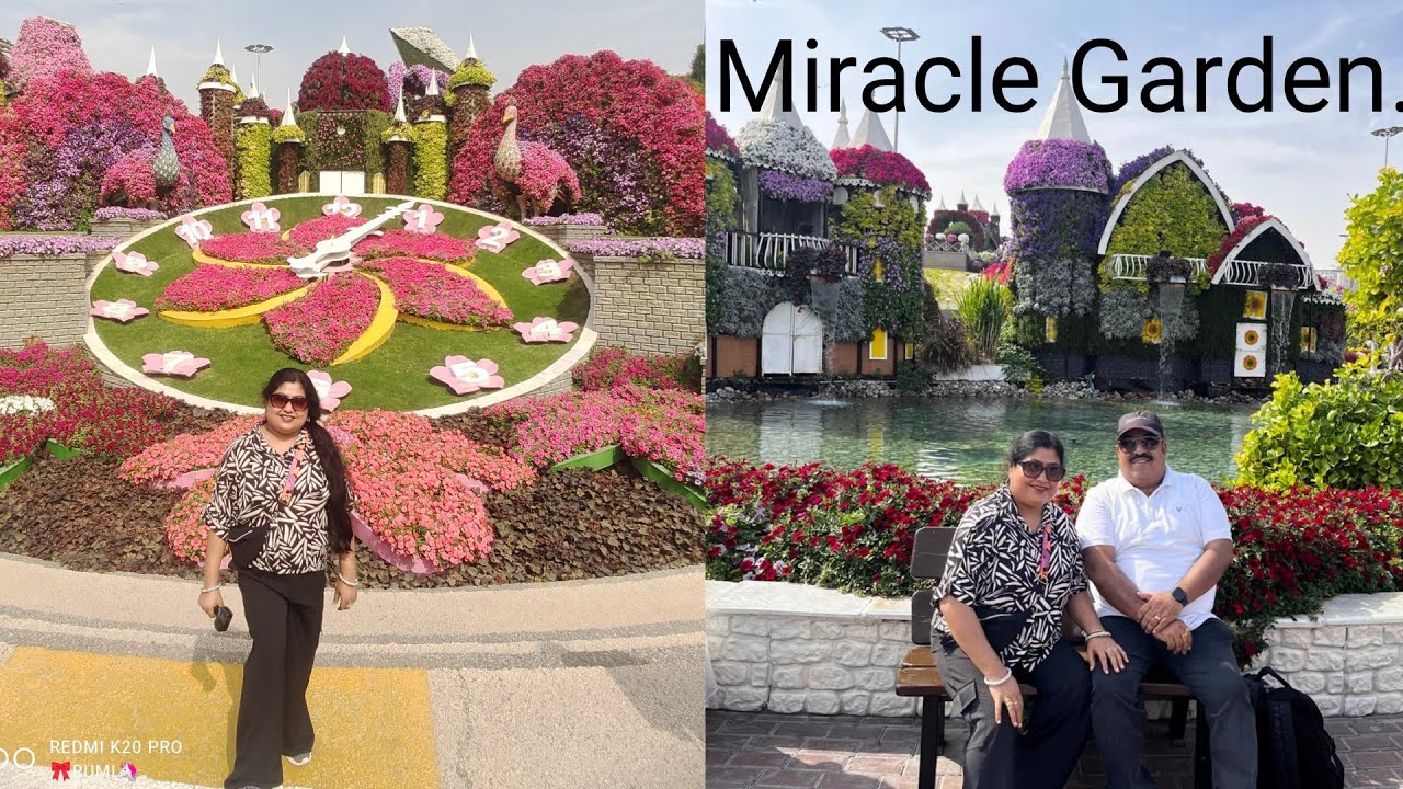 Miracle Garden in Dubai/ মিরাকল গার্ডেনে মধুমিতার বিস্ময়কর অভিজ্ঞতা।🙏