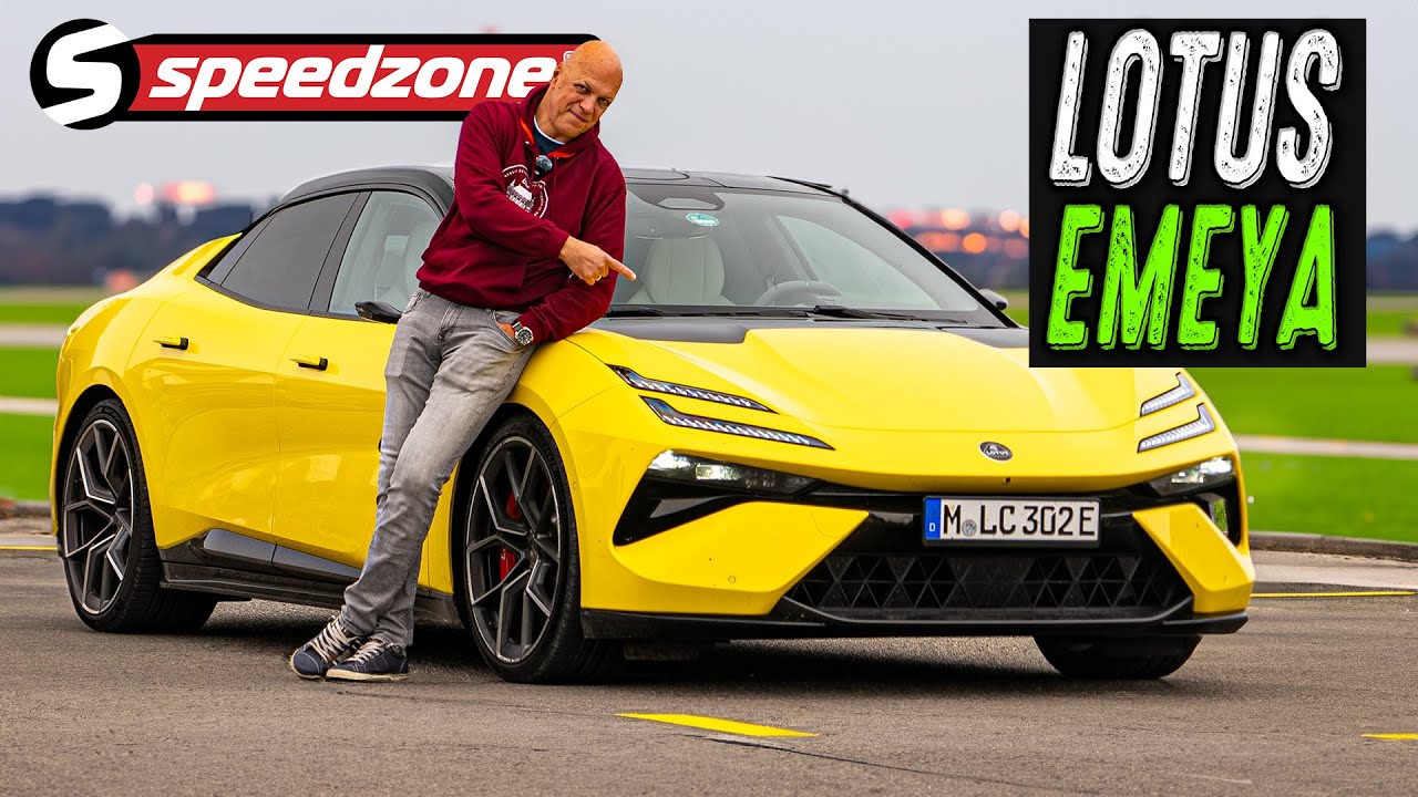 Lotus Emeya: Lotusék Taycanja - Speedzone teszt