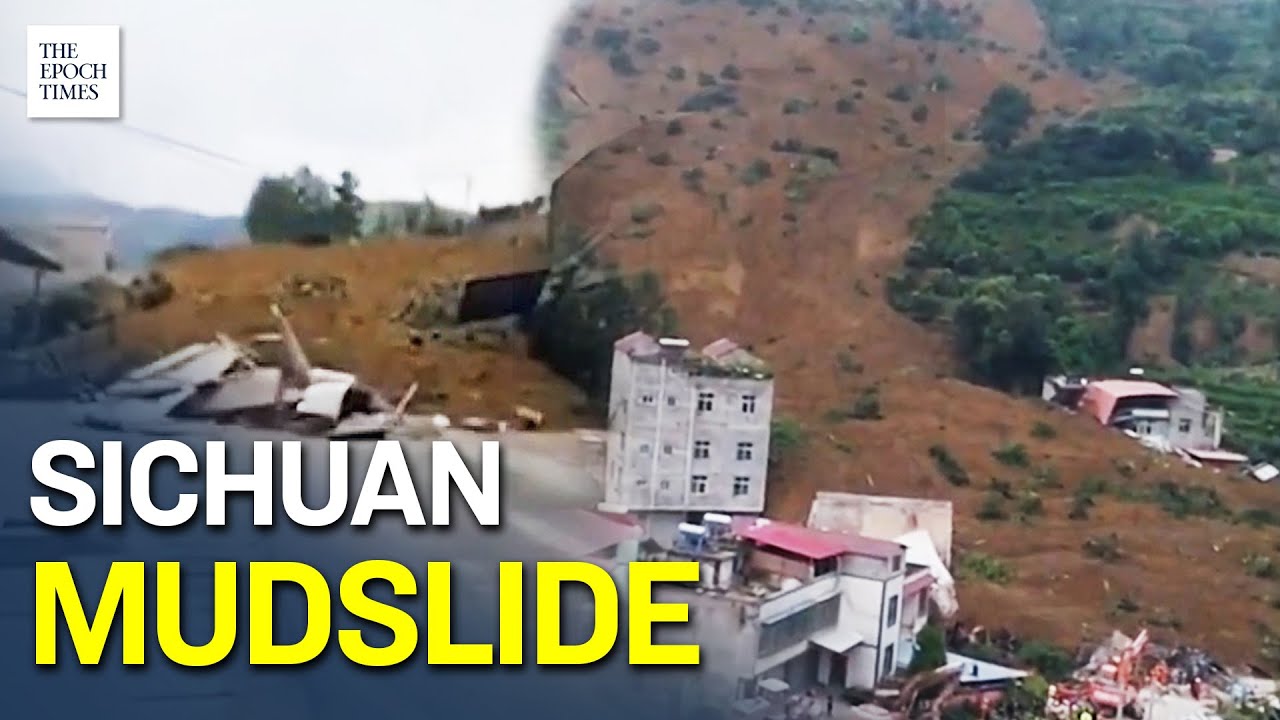 [Exclusive] 7 Dead, 10 Families Buried by Landslide in Sichuan Province | China | Epoch News