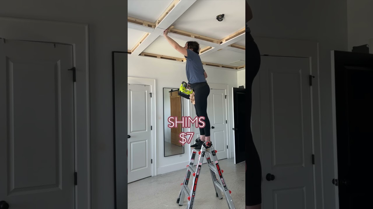 DIY Coffered Ceiling Cost Breakdown