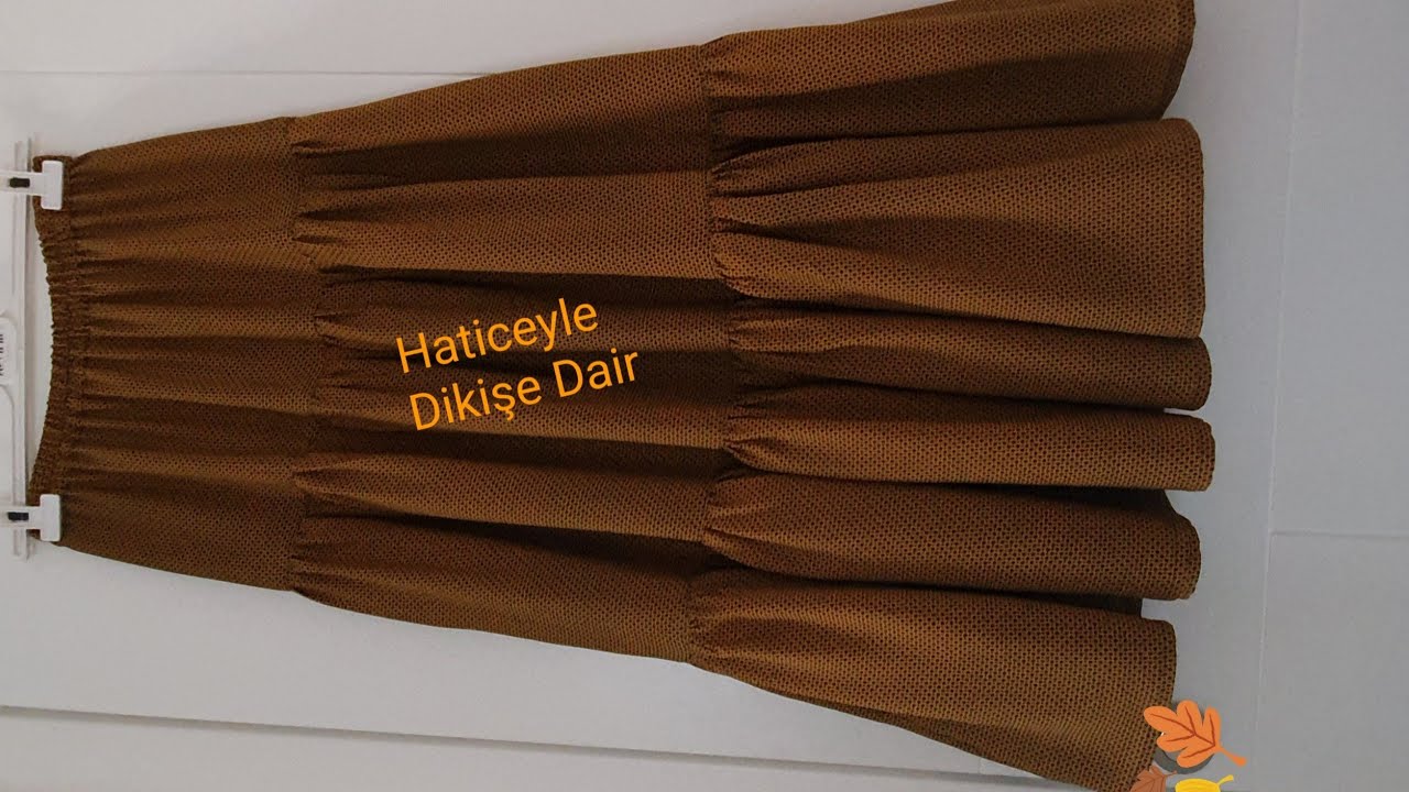 Beli Lastikli Kat Kat Etek Dikimi/ Dikişe Yeni Başlayanlar İçin Ayrıntılı Anlatım#büzgülüetekdikimi