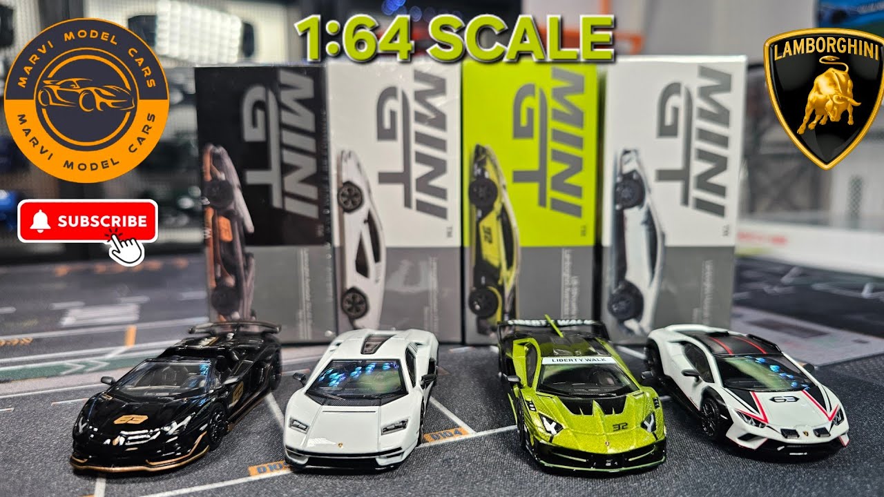 Суперкары Lamborghini на 1:64, эпизод 180.
