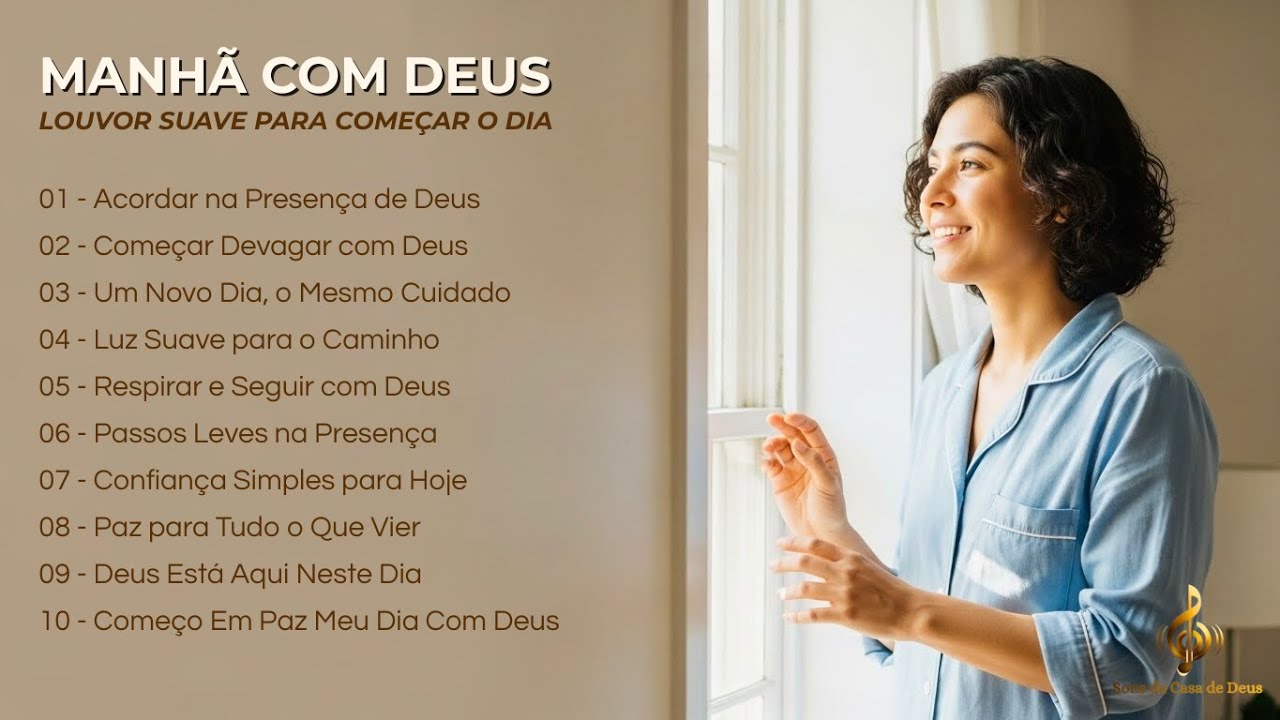 Manhã com Deus — Louvor para iniciar o dia em silêncio e presença