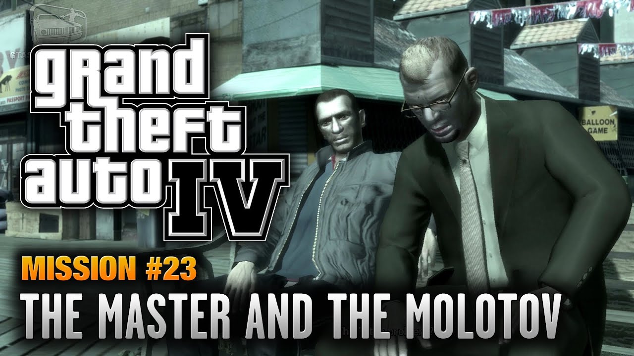 GTA 4 - Mission #23 - The Master and the Molotov (1080p)