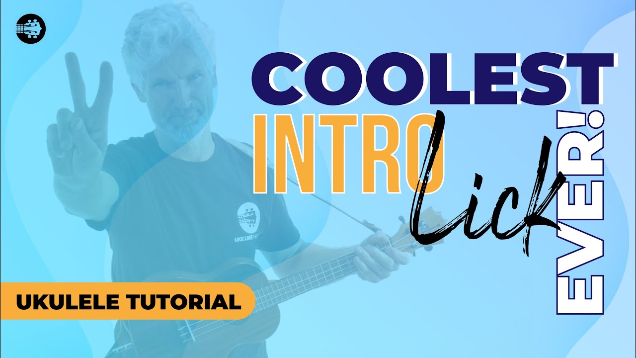 Coolest Intro Blues Lick EVER!!  | Ukulele Tutorial