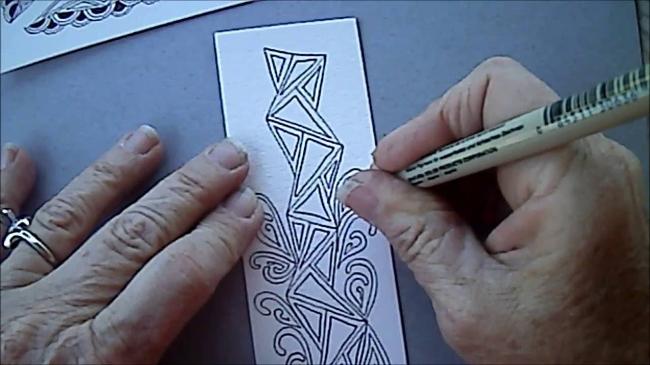 ING tangle Pattern Lesson #88
