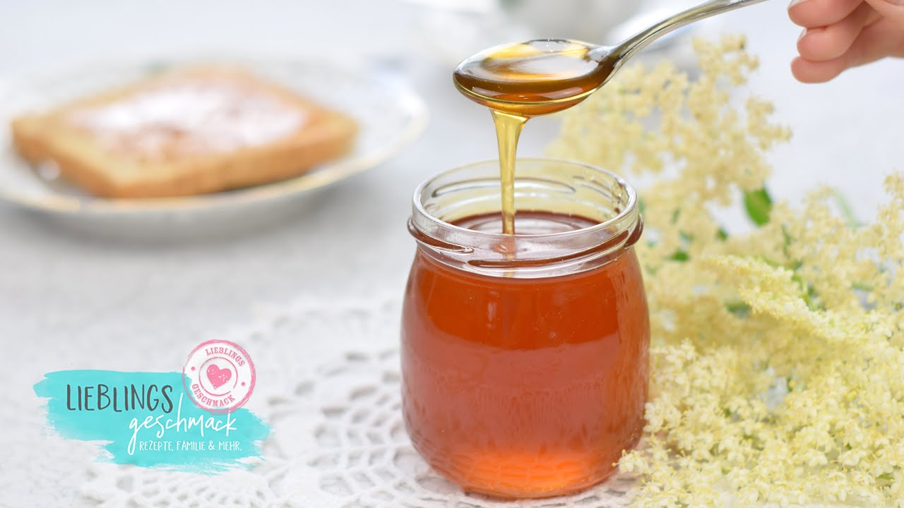 😍 Ein Traum aus Blüten! Selbst gemachter 🍯 Holunderblüten Honig 🐝