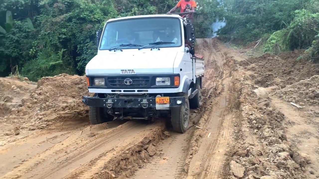 Tata 407 4x4 pickup truck ka power| bs IV engine | India's best selling pickup truck| offroad story