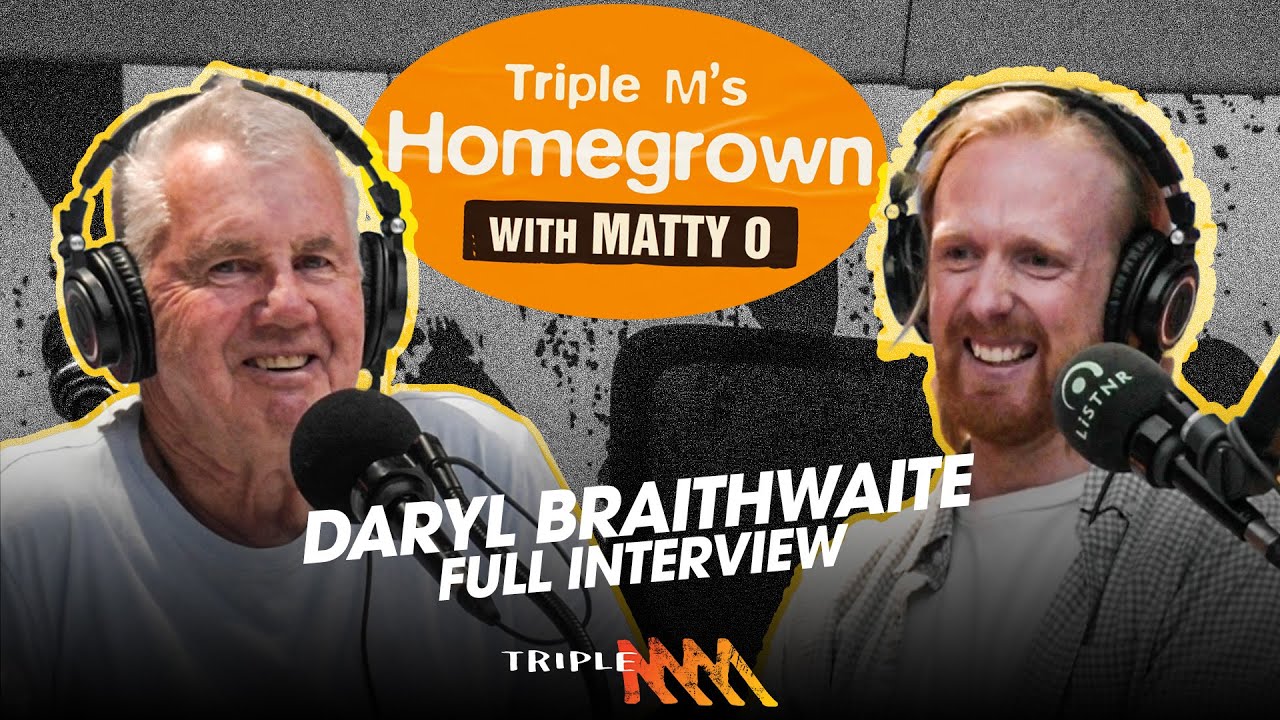 Daryl Braithwaite Shares Unheard Stories | FULL INTERVIEW | Triple M Homegrown