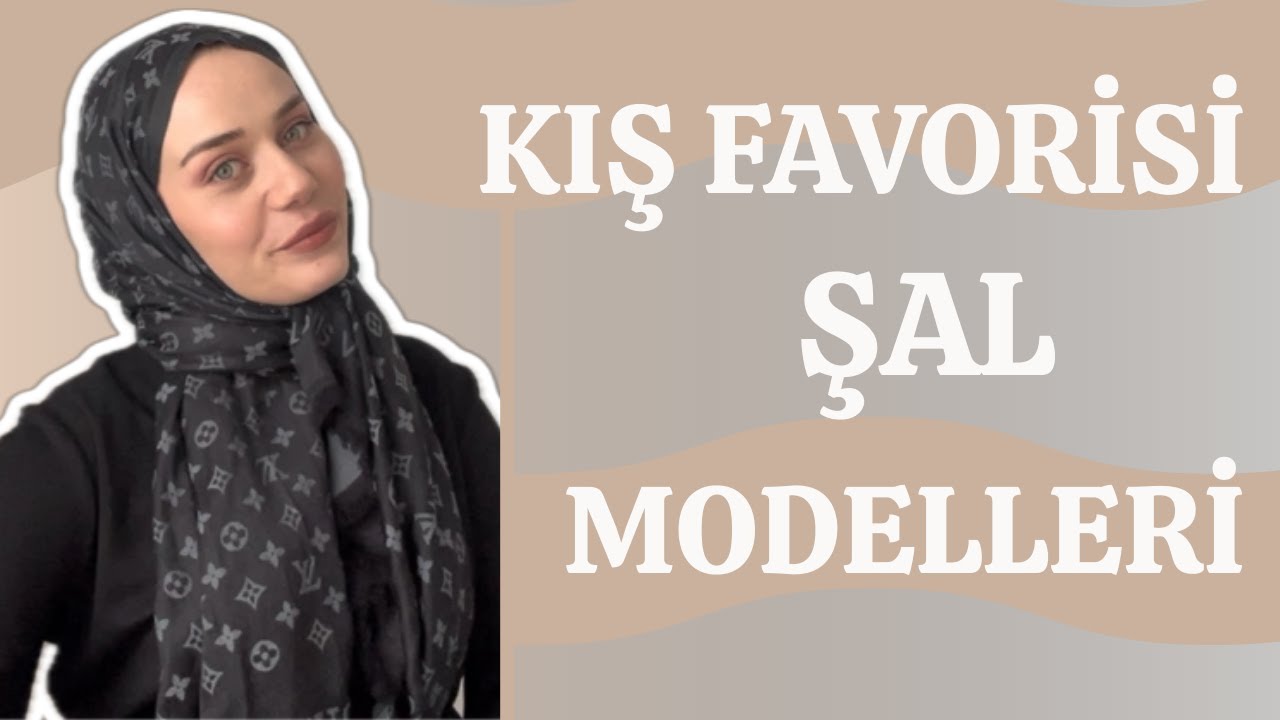 Kış İçin 5 Farklı Şal Bağlama Modeli / şal bağlama